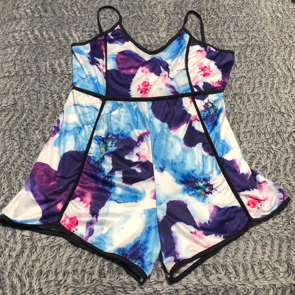 Beautiful multi color romper